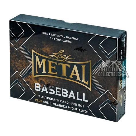 2022 leaf metal baseball box|leaf metal perfect game.